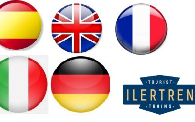 Website auf 5 Sprachen