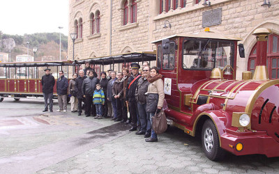 Tren entregado en Estella – Lizarra