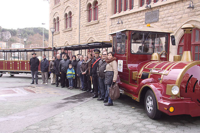 Tren entregado en Estella – Lizarra